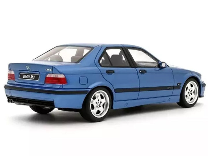 1995 BMW E36 M3 Estoril Blue Limited Edition to 3000 pieces Worldwide 1/18 Model Car by Otto Mobile-1
