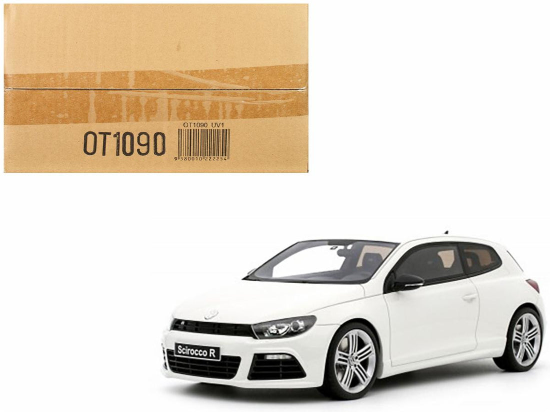 2008 Volkswagen Scirocco 3 R Phase 1 Candy White Limited Edition to 999 pieces Worldwide 1/18 Model Car by Otto Mobile-4