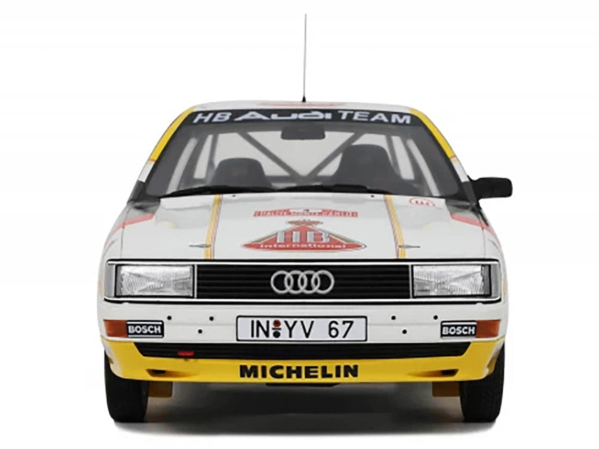 Audi 200 Quattro #4 Walter Rohrl - Christian Geistdorfer "Rallye Automobile Monte Carlo" (1987) Limited Edition to 3000 pieces Worldwide 1/18 Model Car by Otto Mobile-2
