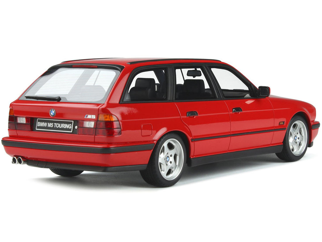 1994 BMW M5 E34 Touring Mugello Red Limited Edition to 3000 pieces Worldwide 1/18 Model Car by Otto Mobile-4