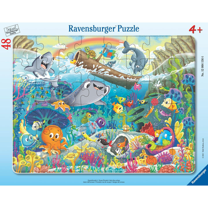 Ocean Friends 48 Piece Tray Puzzle by Ravensburger
