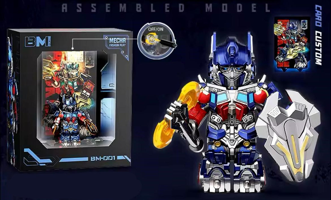 Cyber Commander Custom Minifig for Lego