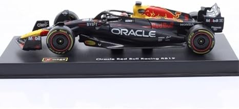 Oracle Red Bull Racing RB19 F1 (2023) 1:43 Diecast from Bburago Side View 2