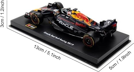 Oracle Red Bull Racing RB19 F1 (2023) 1:43 Diecast from Bburago Rear View