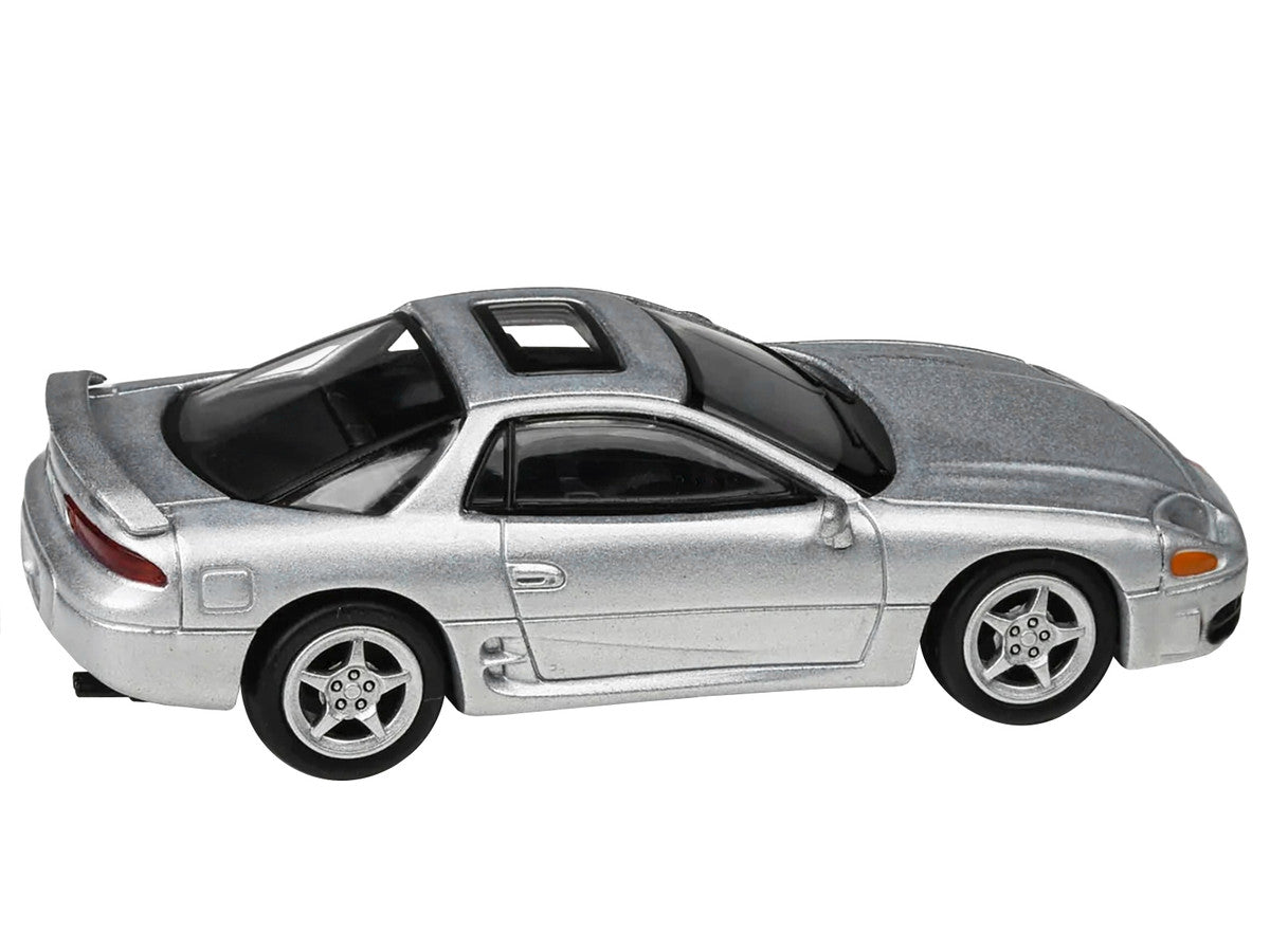 Mitsubishi 3000GT GTO Silver Metallic with Sunroof 1/64 Diecast Model Car by Paragon Models-1