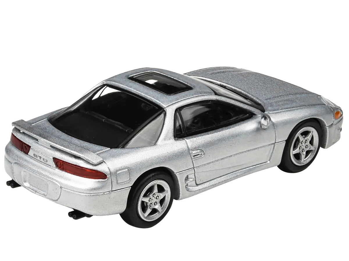 Mitsubishi 3000GT GTO Silver Metallic with Sunroof 1/64 Diecast Model Car by Paragon Models-3