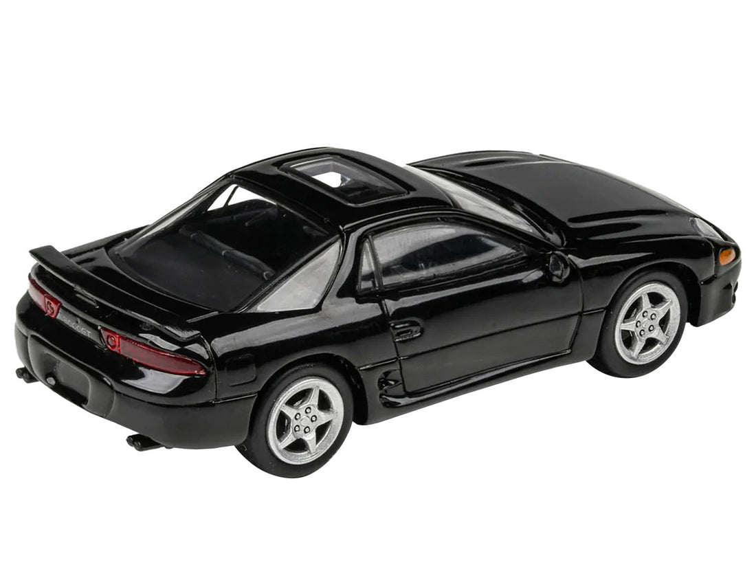 Mitsubishi 3000GT GTO Pyrenees Black with Sunroof 1/64 Diecast Model Car by Paragon Models-2
