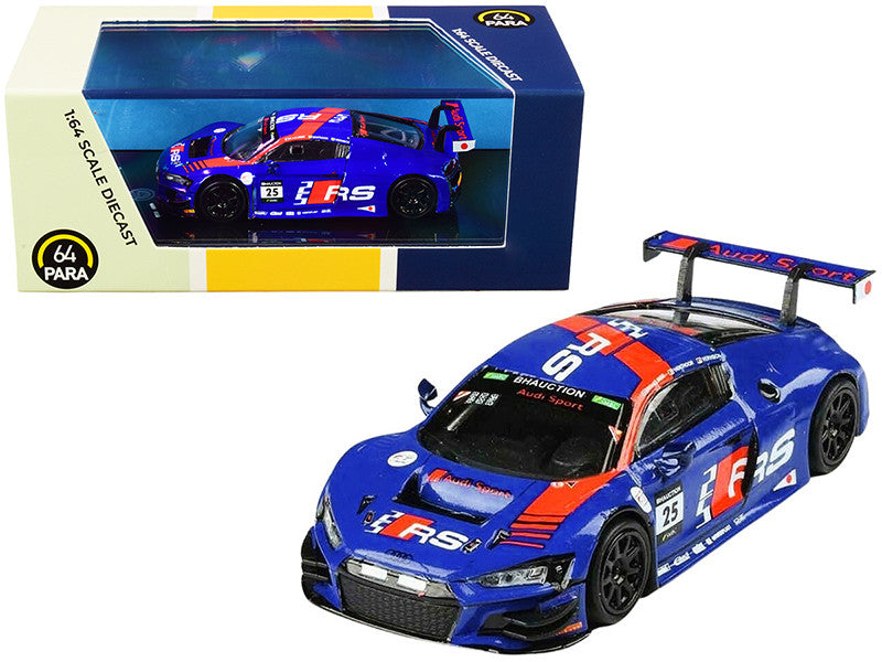 Audi R8 LMS #25 10 Hours Suzuka P1 WRT (2019) 1/64 Diecast Model Car by Paragon-0