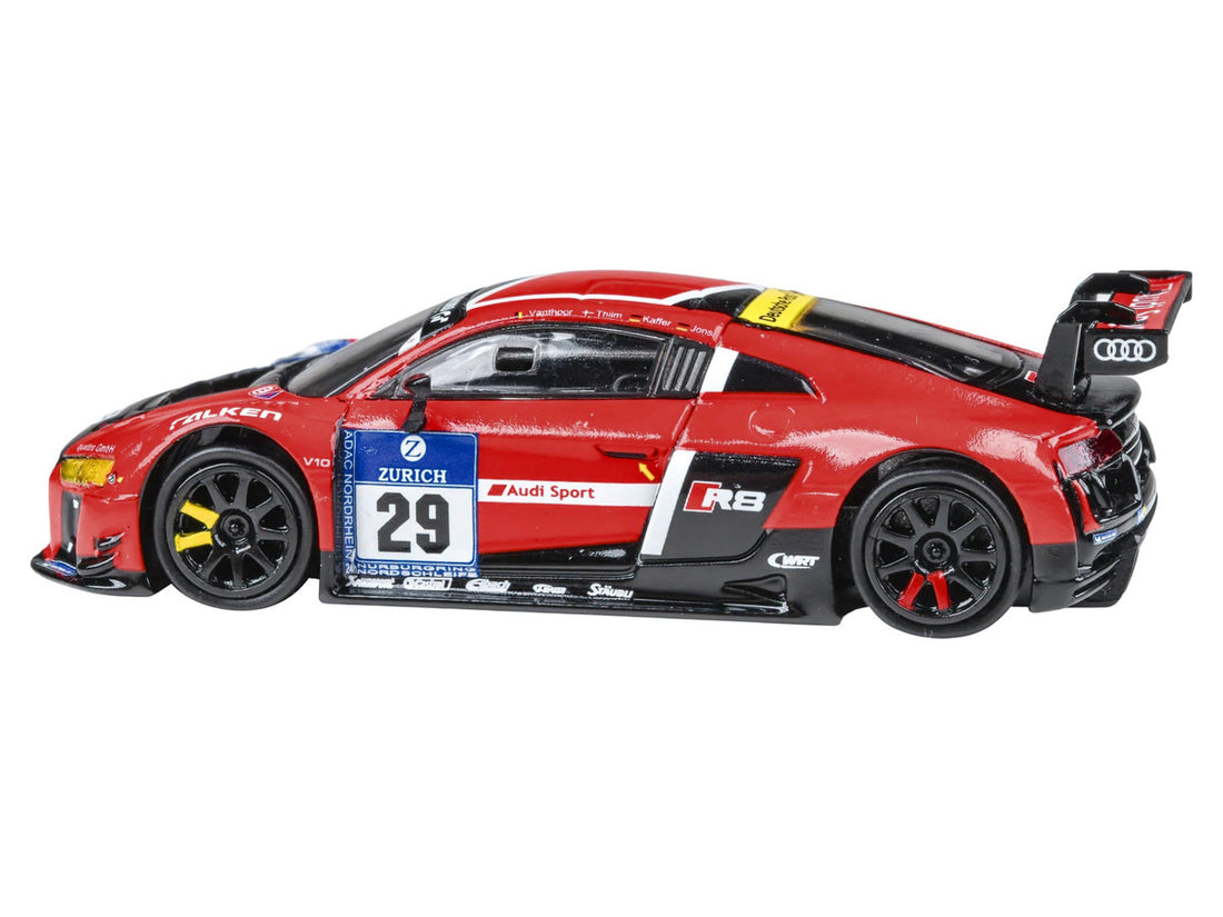 Audi R8 LMS #29 Nicki Thiim - Christer Jons - Pierre Kaffer "Audi Sport Team WRT" "24 Hours of Nurburgring" (2015) 1/64 Diecast Model Car by Paragon Models 3