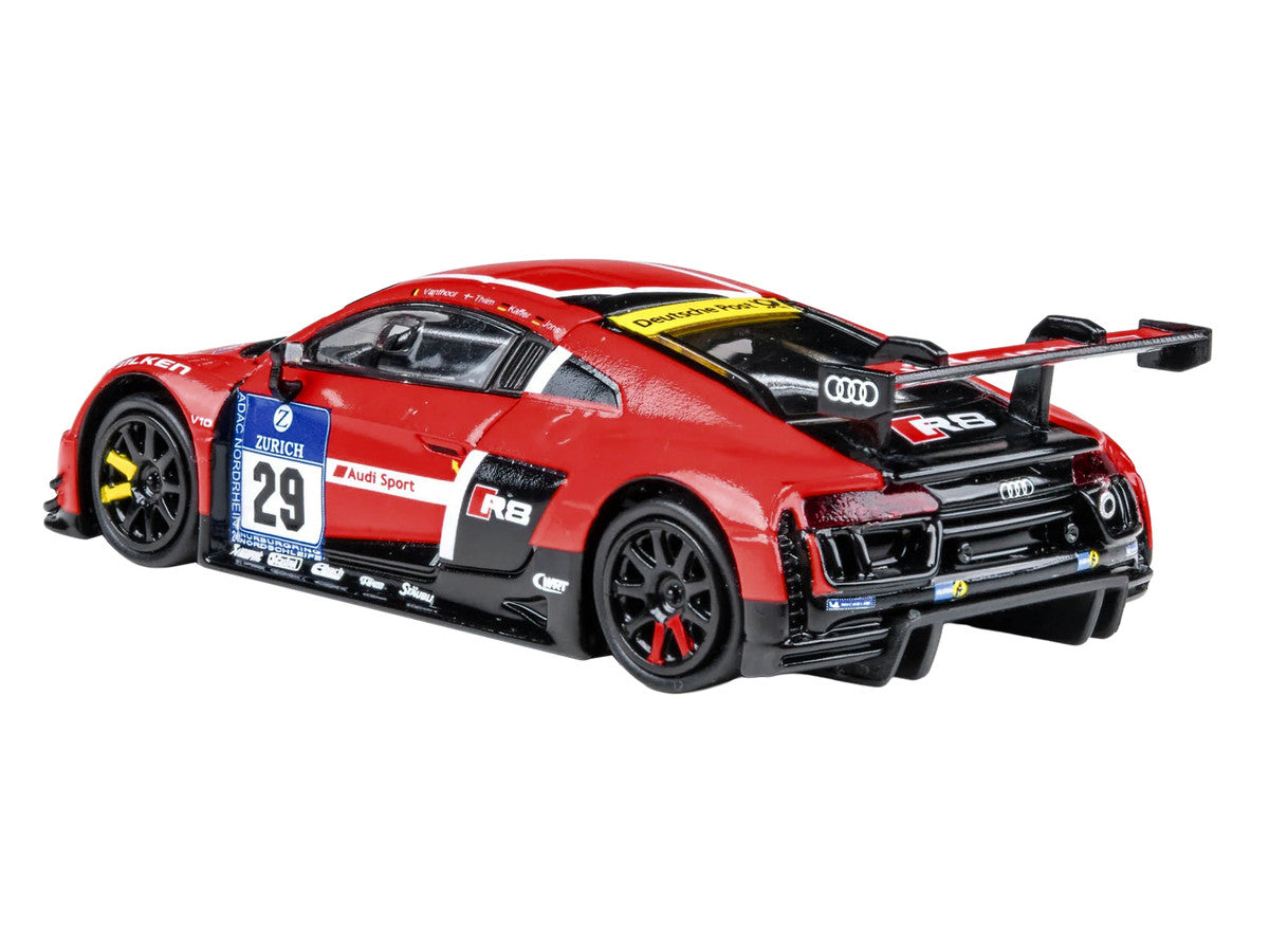 Audi R8 LMS #29 Nicki Thiim - Christer Jons - Pierre Kaffer "Audi Sport Team WRT" "24 Hours of Nurburgring" (2015) 1/64 Diecast Model Car by Paragon Models 4