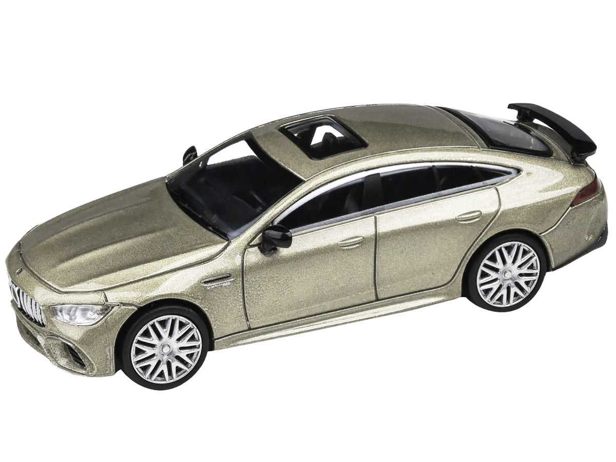 2018 Mercedes-AMG GT 63 S Kalahari Gold Metallic 1/64 Diecast Model Car by Paragon Models-1