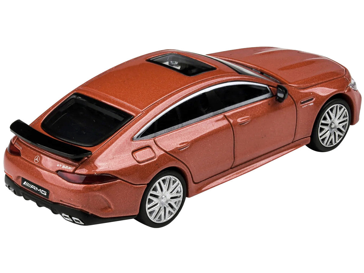 2018 Mercedes-AMG GT 63 S Copper Orange Metallic 1/64 Diecast Model Car by Paragon Models-3