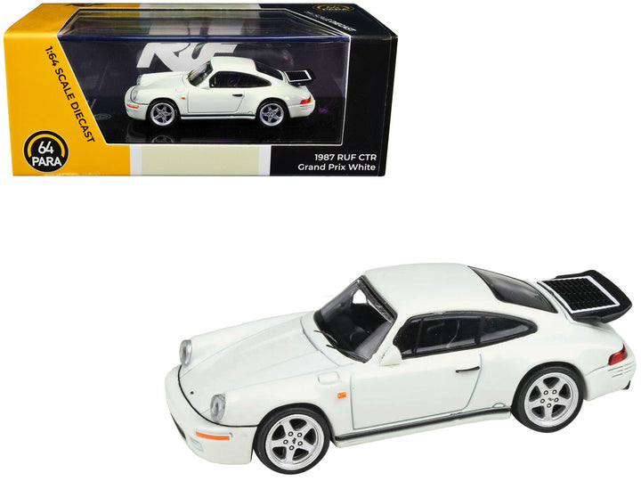 1987 RUF CTR Grand Prix White 1/64 Diecast Model Car by Paragon Models-0