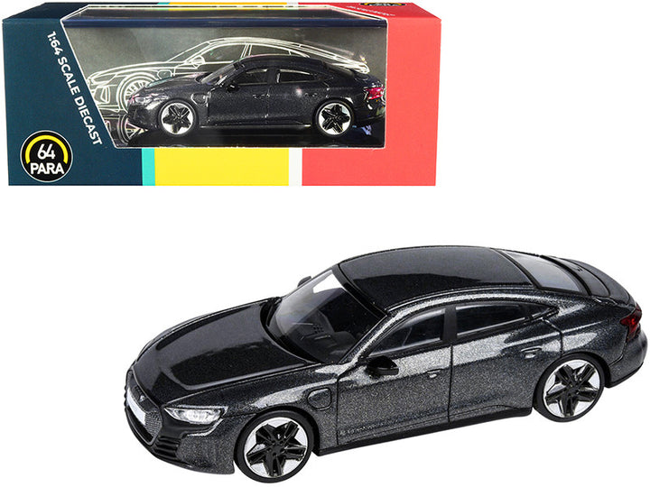 Audi RS e-tron GT Daytona Gray Metallic 1/64 Diecast Model Car by Paragon-0