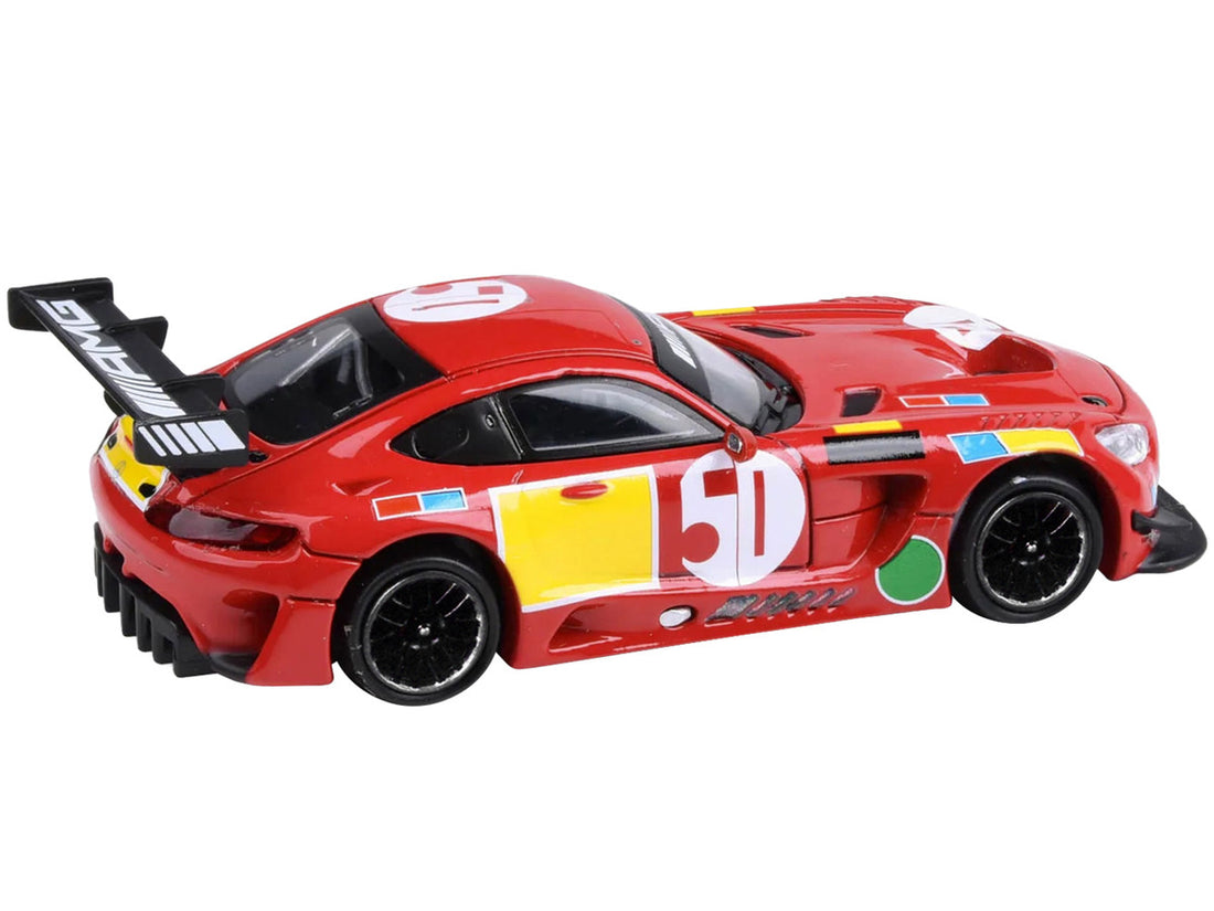 2021 Mercedes-AMG GT3 "24 Hours of Spa 50th Anniversary" Livery 1/64 Diecast Model Car by Paragon Models-1