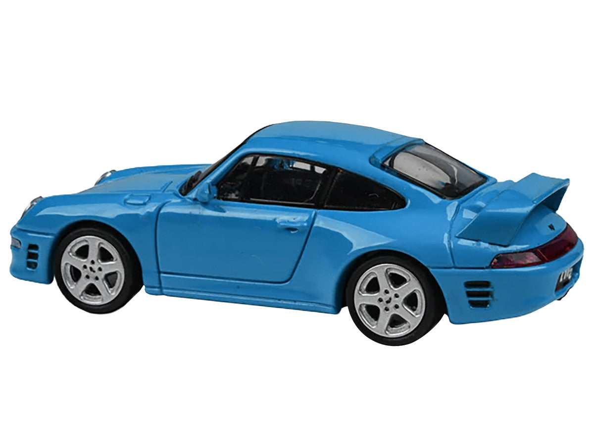 RUF 1995 CTR2 Mexico Blue 1/64 Diecast Model Car by Paragon Models 2