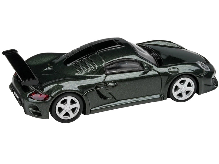 2012 RUF CTR3 Clubsport Oak Green Metallic 1/64 Diecast Model Car by Paragon Models-1