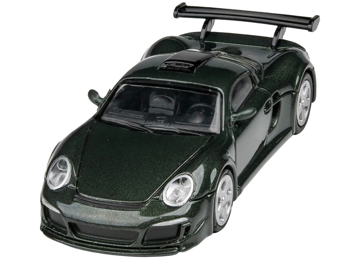 2012 RUF CTR3 Clubsport Oak Green Metallic 1/64 Diecast Model Car by Paragon Models-2