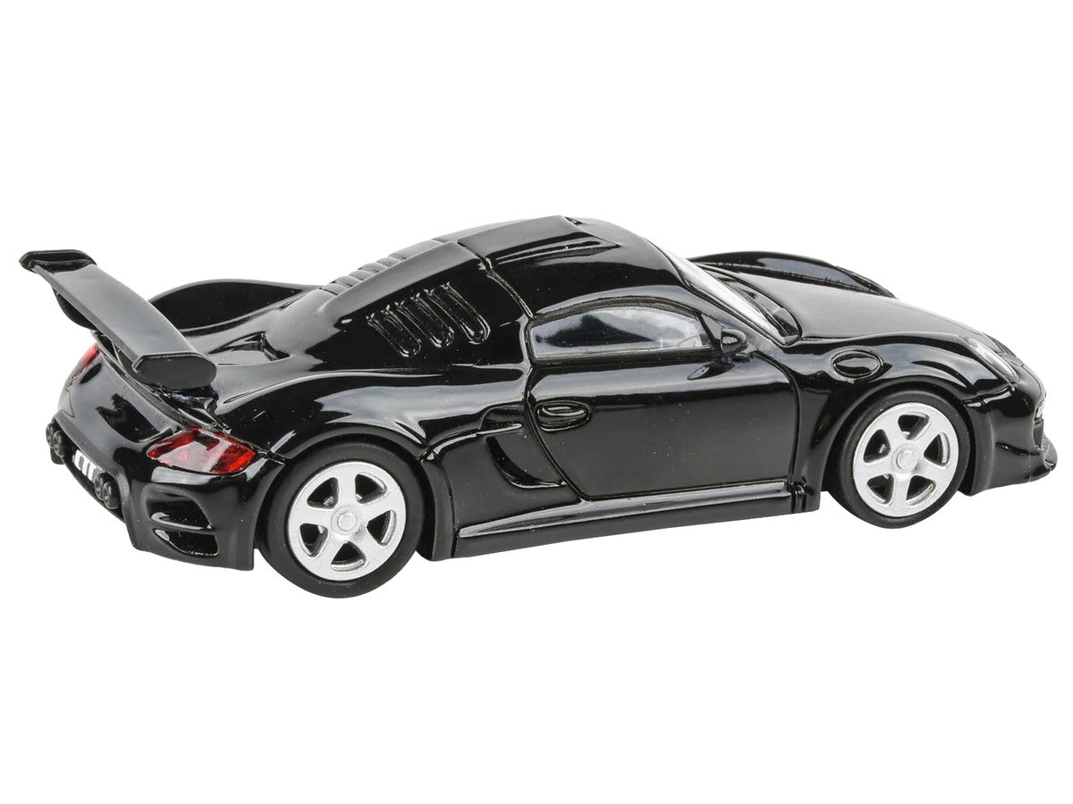 2012 RUF CTR3 Clubsport Black 1/64 Diecast Model Car by Paragon Models-1
