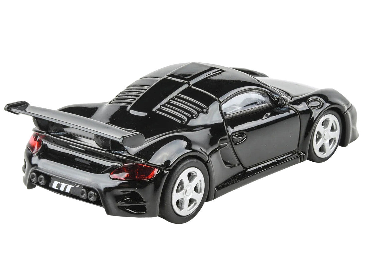 2012 RUF CTR3 Clubsport Black 1/64 Diecast Model Car by Paragon Models-3