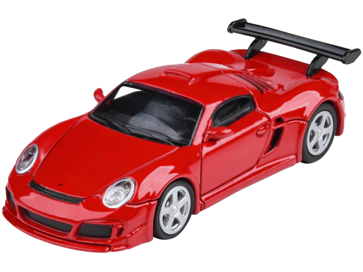 2012 RUF CTR3 Clubsport Guards Red 1/64 Diecast Model Car by Paragon Models-2