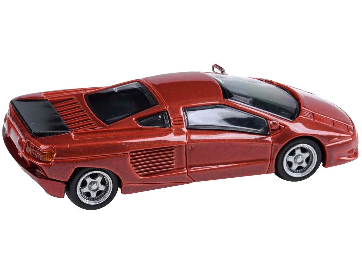 1991 Cizeta V16T Rosso Diablo Red Metallic 1/64 Diecast Model Car by Paragon Models-1