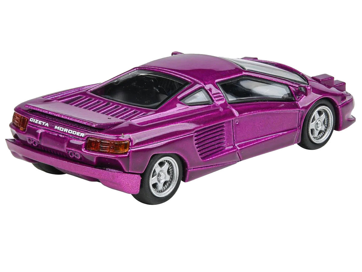 1991 Cizeta V16T Purple Metallic 1/64 Diecast Model Car by Paragon Models-3