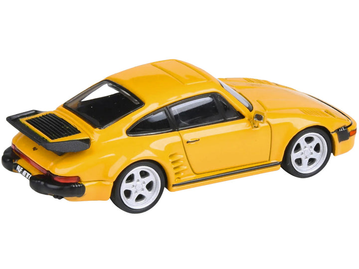 1986 RUF BTR Blossom Yellow 1/64 Diecast Model Car by Paragon Models-1