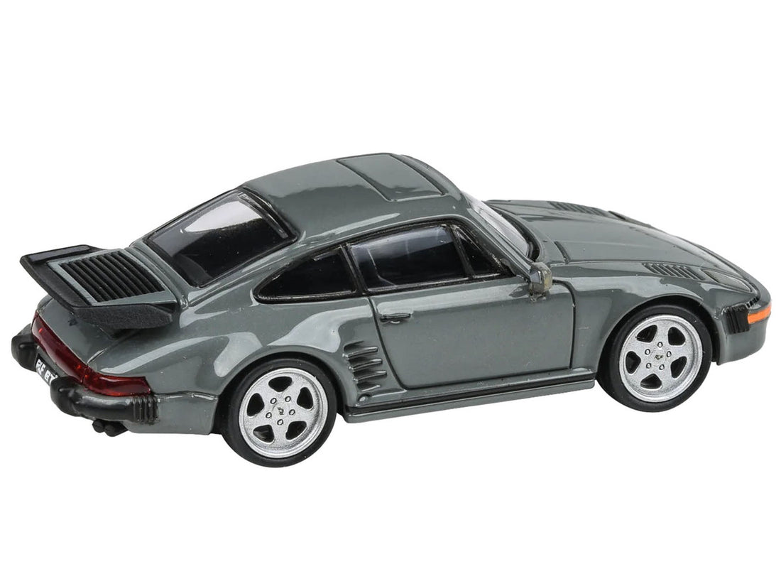 1986 RUF BTR Slantnose Gray 1/64 Diecast Model Car by Paragon Models-3