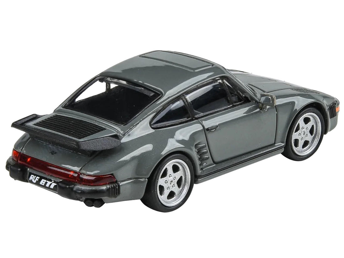 1986 RUF BTR Slantnose Gray 1/64 Diecast Model Car by Paragon Models-2