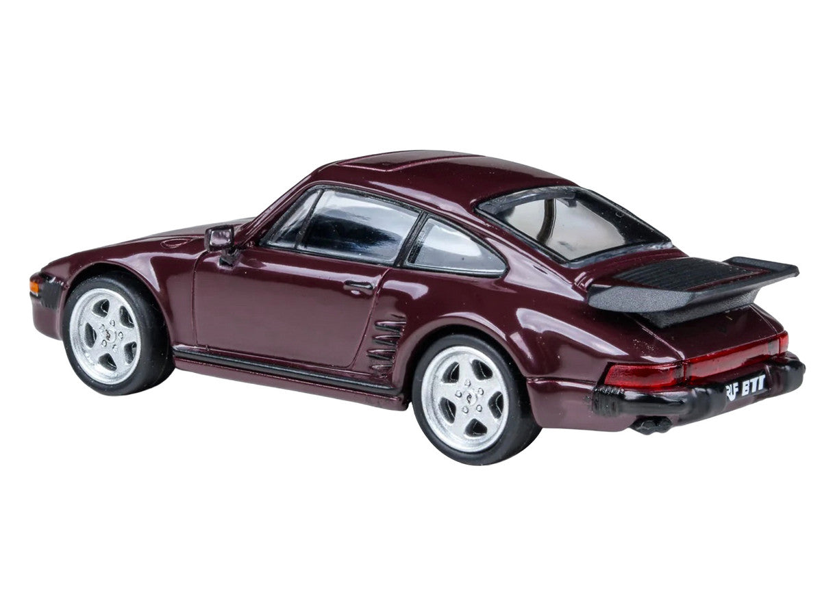1986 RUF BTR Slantnose Ruby Red Metallic 1/64 Diecast Model Car by Paragon Models-1
