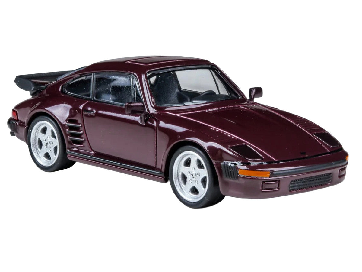 1986 RUF BTR Slantnose Ruby Red Metallic 1/64 Diecast Model Car by Paragon Models-2