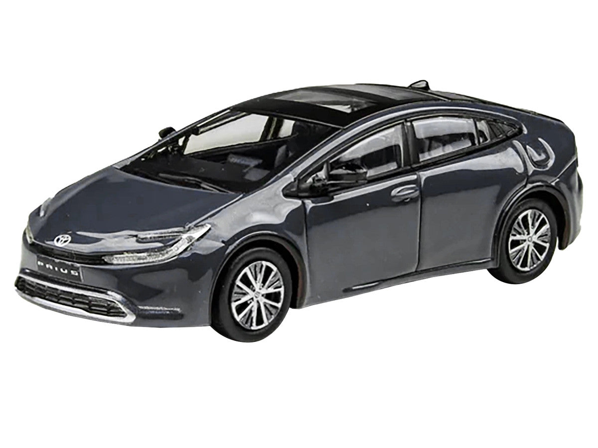 2023 Toyota Prius Guardian Gray 1/64 Diecast Model Car by Paragon Models-1