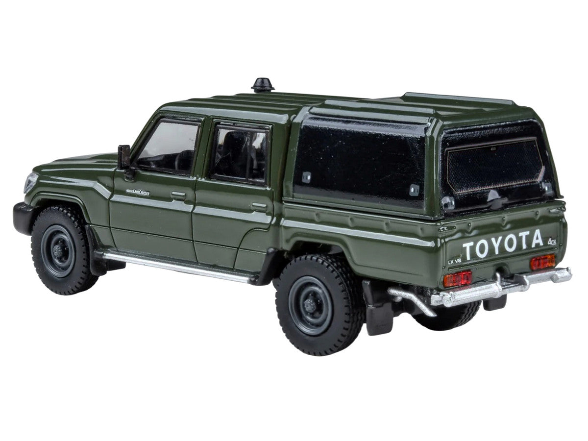 希少品　TOYOTA　オプションMODELISTA　14インチ Trends Hobby 1/64 Toyota Land Cruiser 250 Blue Diecast Scale Model