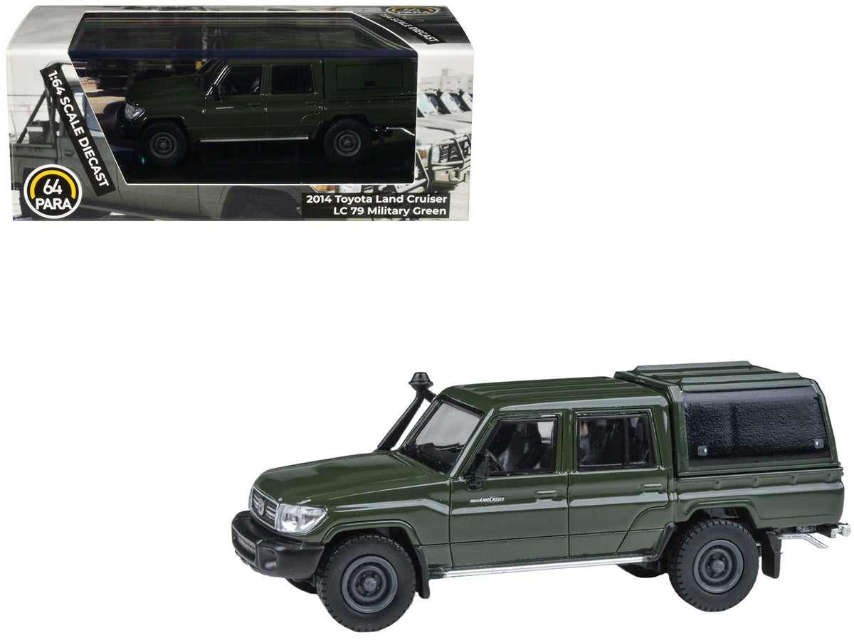 希少品　TOYOTA　オプションMODELISTA　14インチ Trends Hobby 1/64 Toyota Land Cruiser 250 Blue Diecast Scale Model