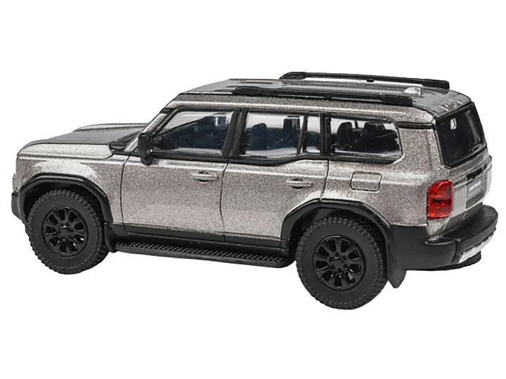 2024 Toyota Land Cruiser 250 Prado Meteor Shower Silver Metallic 1/64 Diecast Model Car by Paragon Models-0