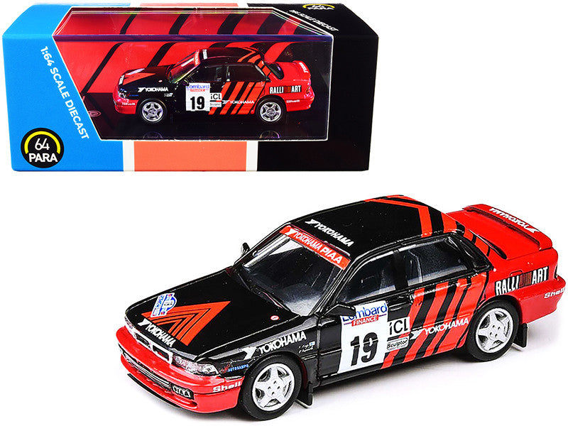 Mitsubishi Galant VR-4 #19 "Yokohama" Lombard R.A.C. Rally (1992) 1/64 Diecast Model Car by Paragon-0