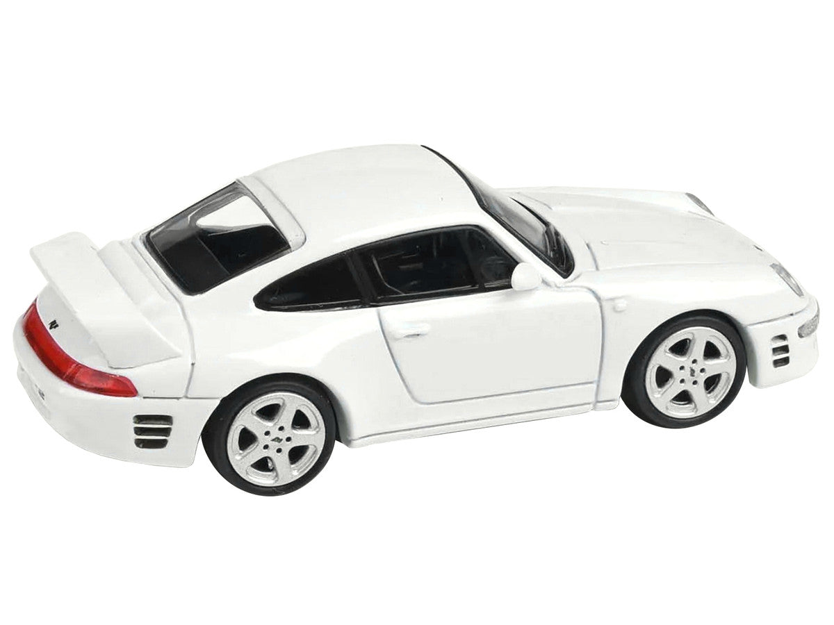 RUF CTR2 Grand Prix White 1/64 Diecast Model Car by Paragon Models-1