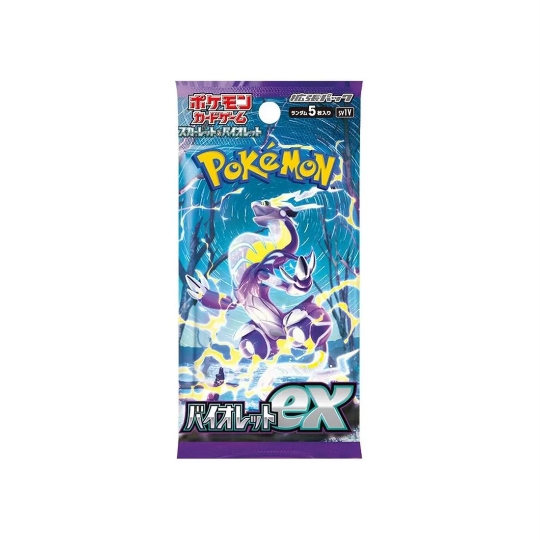pokemon scarlet and violet ex booster box Pokemon TCG Scarlet & Violet Violet Ex SV1V Japanese (1 Booster Pack) – Big Boy Toys