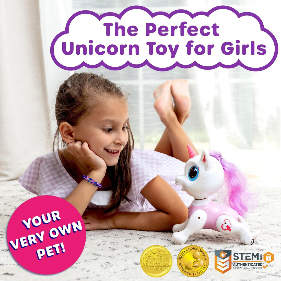Robo Pets Unicorn Toy - Power Your Fun 