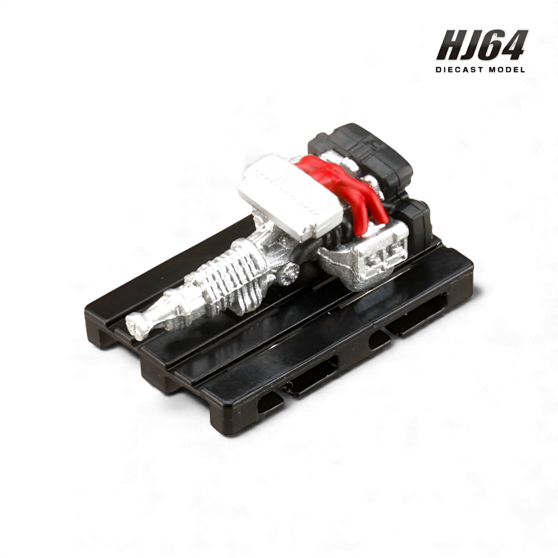 Detailed underbody view of Hobby Japan Subaru S208 diecast model