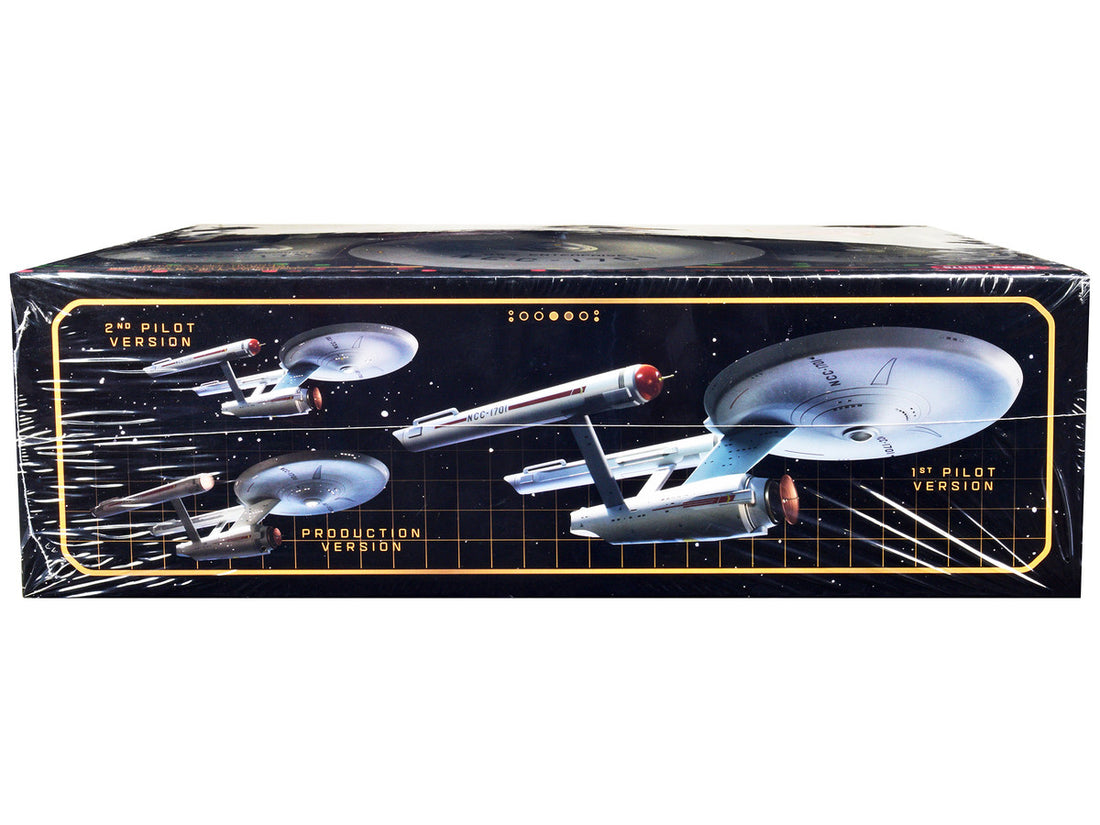 Skill 2 Model Kit U.S.S. Enterprise NCC-1701 Pilot Edition Star Trek 3-in-1 1/350 Scale Model by Polar Lights-2