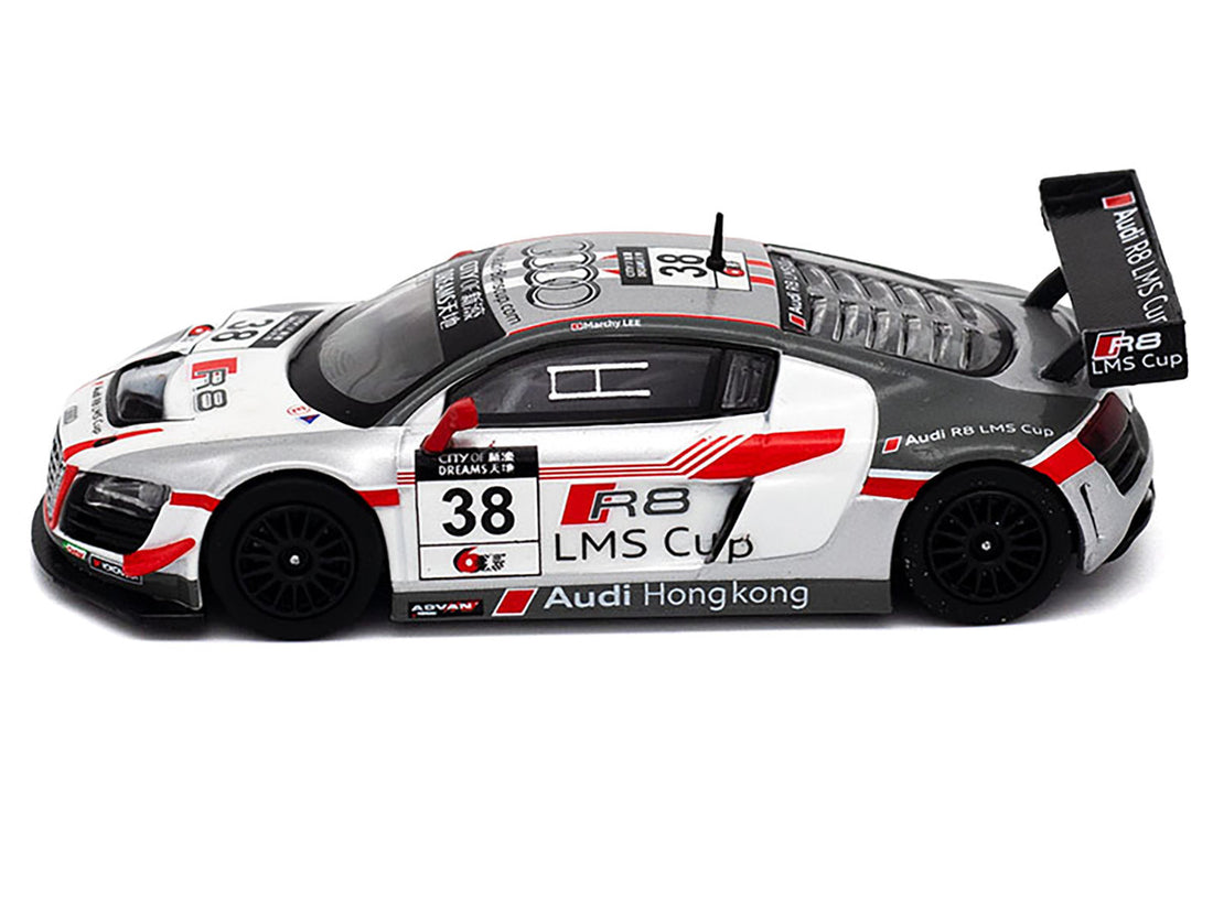 Audi R8 LMS #38 Marchy Lee "Macau GT Cup" (2013) 1/64 Diecast Model Car by Pop Race-1