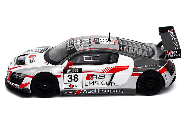 Audi R8 LMS #38 Marchy Lee "Macau GT Cup" (2013) 1/64 Diecast Model Car by Pop Race-1