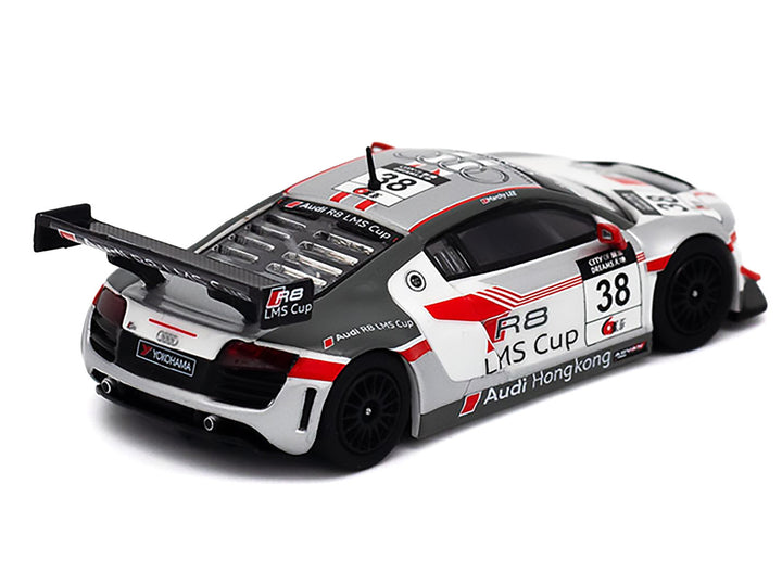 Audi R8 LMS #38 Marchy Lee "Macau GT Cup" (2013) 1/64 Diecast Model Car by Pop Race-0