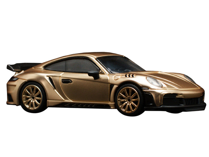 992 Stinger GTR Gold Metallic 1/64 Diecast Model Car by Pop Race-1