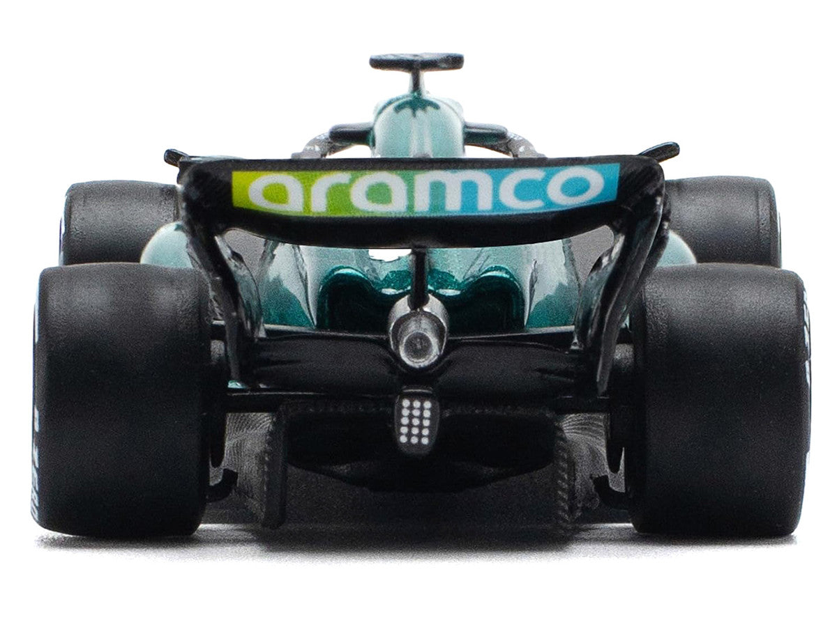 Aston Martin AMR23 #14 Fernando Alonso "Formula One F1 World Championship" (2023) 1/64 Diecast Model Car by Pop Race