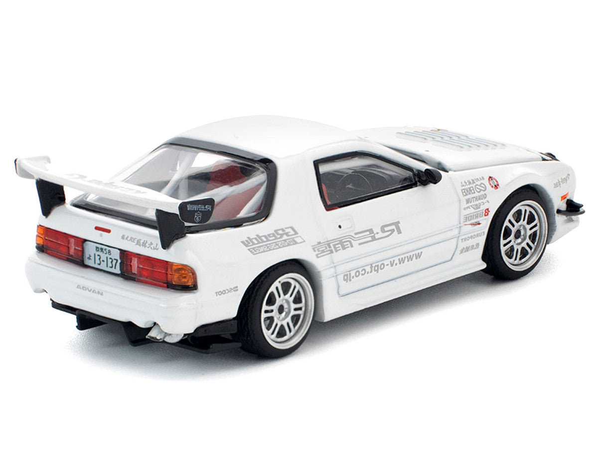 Mazda RX7 (FC3S) RE Amemiya RHD (Right Hand Drive) White 1/64