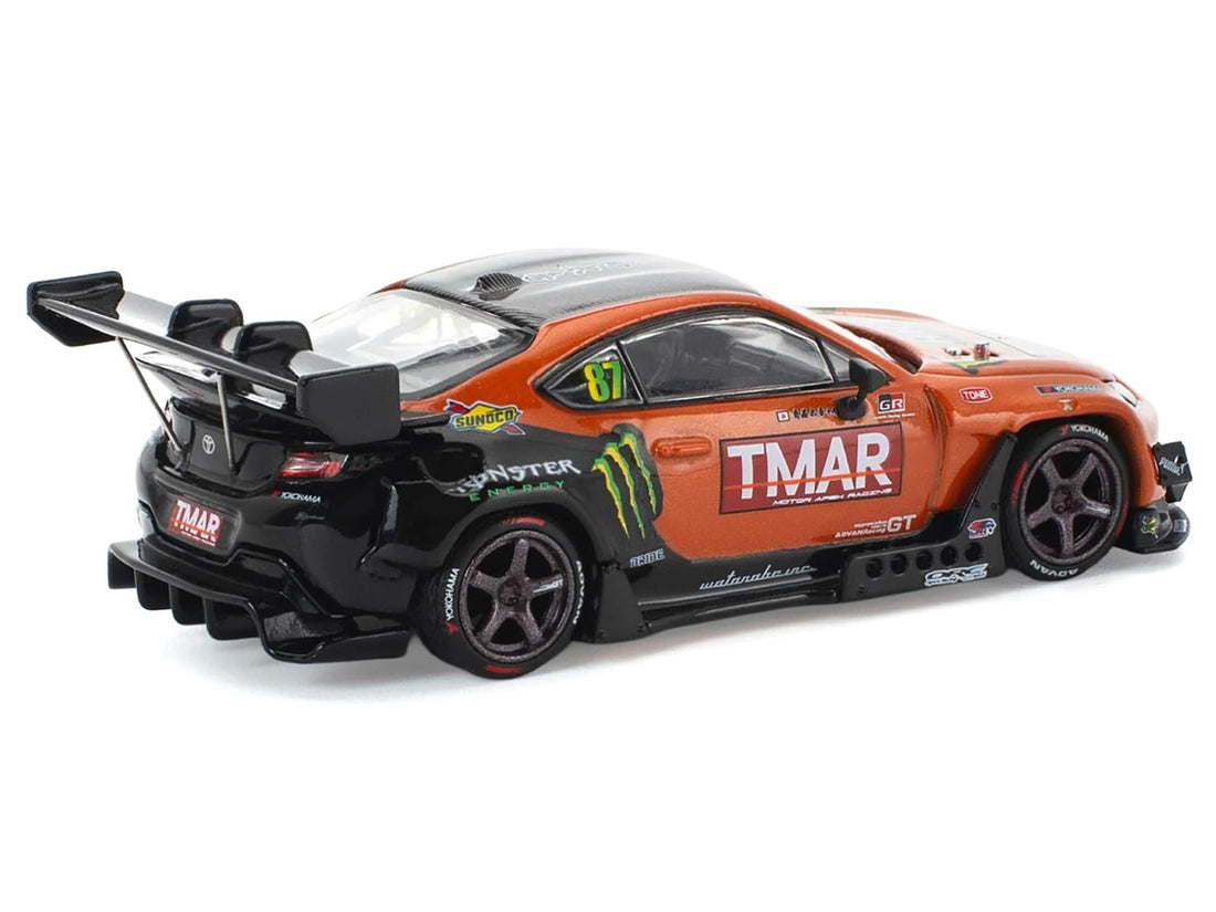 Toyota Pandem GR86 #87 Daigo Saito "Formula Drift Japan" (2022) 1/64 Diecast Model Car by Pop Race-3