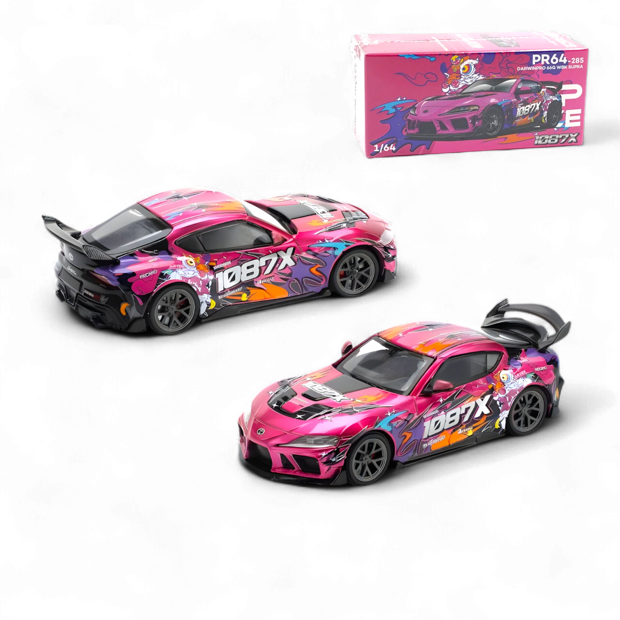 Toyota DARWIN PRO 66G WBK SUPRA (A90) - 1087X LION DANCE 1:64 by PopRace 